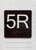5R Elevator Jamb Plate Safety Sign