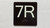 7R Elevator Jamb Plate Safety Sign