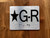 Star G-R Elevator Jamb Plate Compliance Sign