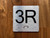 3R Elevator Jamb Plate Compliance Sign