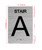 Stair A Sign With Sign with Raised Letters Hpd Sign