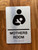 Mothers Room With Sign with Raised Letters Compliance Sign