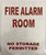 FIRE Alarm Room   Sign