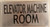 ELEVATOR MACHINE ROOM   Fire Department Sign