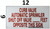 Curb Valve Automatic Sprinkler Shut of Valve FEET Opposite This   Fire Department Sign