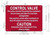 Control Valve - This Valve Controls FIRE Protection Equipment , Engineer Grade Reflective Aluminum   Signage