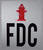 FDC Sign with Symbol Sign