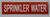 Sprinkler Water  Hpd Sign