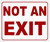 Not an Exit Sign