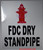 FDC Dry Standpipe Sign