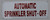 Automatic Sprinkler Shut-Off Hpd Sign