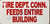 Fire Dept. Conn. Feeds Entire Building   Signage