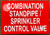 Combination Standpipe/Sprinkler Control Valve Hpd Sign