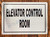 Elevator Control   Sign