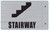 Stairway Projection - Stairway 3D   Compliance Sign
