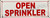 Open Sprinkler   Sign