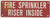 FIRE Sprinkler Riser Inside   Compliance Sign