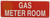 Gas Meter Room   Fire Department Sign