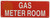 Gas Meter Room Sign