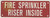 FIRE SPRINKLER RISER INSIDE  Hpd Sign