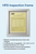 HPD Certificate of inspection visits frame 6 X 9 (HPD NYC MDL§329)