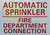 STANDPIPE FIRE DEPARTMENT CONNECTION  Compliance Sign