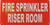 FIRE SPRINKLER RISER ROOM    Signage