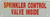 SPRINKLER CONTROL VALVE SIGN