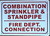 COMBINATION SPRINKLER STANDPIPE FIRE DEPT CONNECTION  Signage