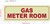 Photoluminescent GAS METER ROOM