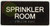 HOTEL ADA SPRINKLER ROOM SIGN
