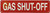 GAS SHUT-OFF Signage, Fire Safety Signage