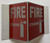 Corridor Fire extinguisher -Fire extinguisher Hallway   Compliance Sign