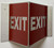 Corridor Exit sign-Exit Hallway sign
