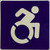 NYC ACCESSIBLE Decal Sticker  Signage