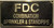 Cast Aluminum  - cast bronze color/cast brass color  Fire Department Sign