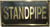 Cast Aluminum  - cast bronze color/cast brass color  Sign