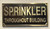 Cast Aluminum  - cast bronze color/cast brass color  Signage