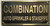 Cast Aluminum  - cast bronze color/cast brass color  Sign