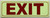EXIT  Hpd Sign