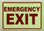 EMERGENCY EXIT  Signage