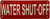 Gas Shut-off  Building Sign