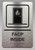 FACP INSIDEwith Raised letters/Image & Grade 2 Braille - Includes Red Adhesive pad for Easy Installation  Hpd Sign