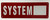 SYSTEM NUMBER- FIRE DEPARTMENT Hpd Sign