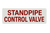standpipe control valve sign