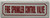 Fire Sprinkler Control Valve   Sign