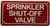 SPRINKLER SHUT-OFF VALVE   Sign