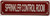 SPRINKLER CONTROL ROOM   Fire Department Sign