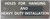 SPRINKLER CONTROL ROOM   Safety Sign