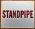 Standpipe Hpd Sign